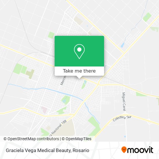 Graciela Vega Medical Beauty map