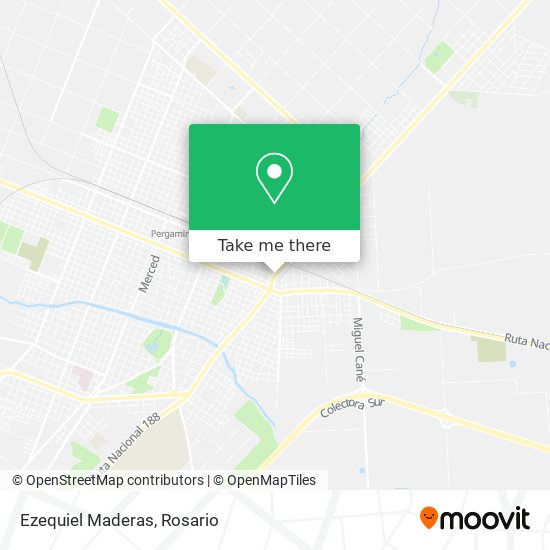 Mapa de Ezequiel Maderas