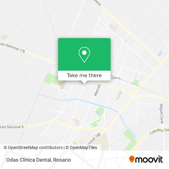 Odas Clínica Dental map