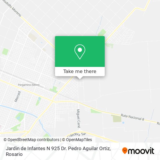 Jardin de Infantes N 925 Dr. Pedro Aguilar Ortiz map