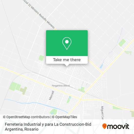 Mapa de Ferreteria Industrial y para La Construccion-Bid Argentina