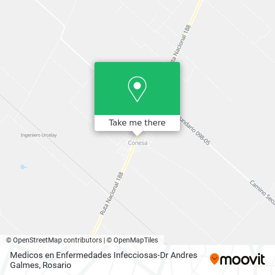Mapa de Medicos en Enfermedades Infecciosas-Dr Andres Galmes