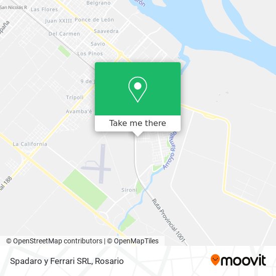 Spadaro y Ferrari SRL map