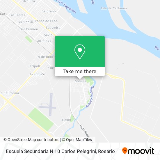 Escuela Secundaria N 10 Carlos Pelegrini map