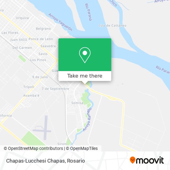 Chapas-Lucchesi Chapas map