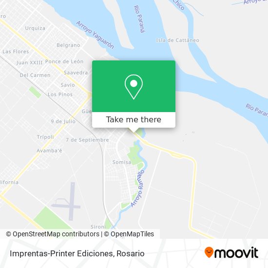 Imprentas-Printer Ediciones map
