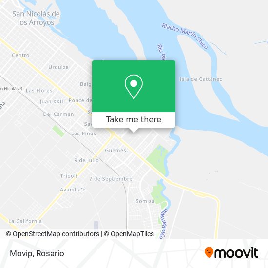 Movip map