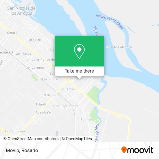 Movip map