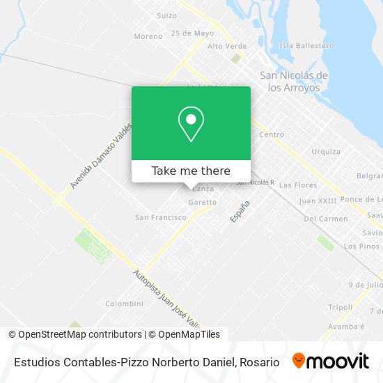 Estudios Contables-Pizzo Norberto Daniel map