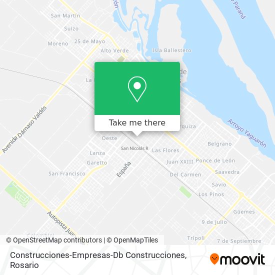 Mapa de Construcciones-Empresas-Db Construcciones