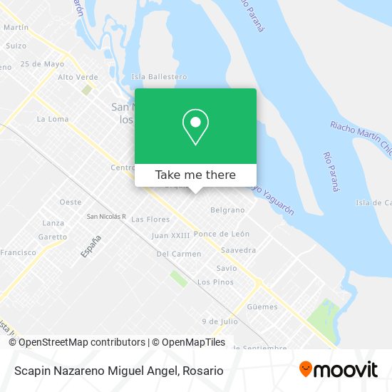 Scapin Nazareno Miguel Angel map