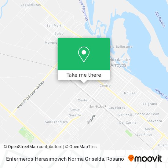 Enfermeros-Herasimovich Norma Griselda map