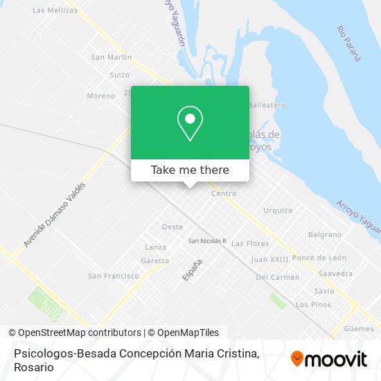 Psicologos-Besada Concepción Maria Cristina map
