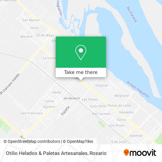 Otilio Helados & Paletas Artesanales map