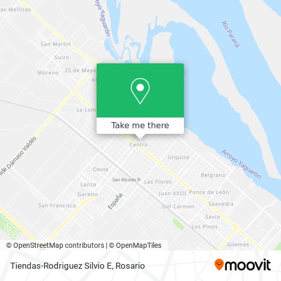 Mapa de Tiendas-Rodriguez Silvio E