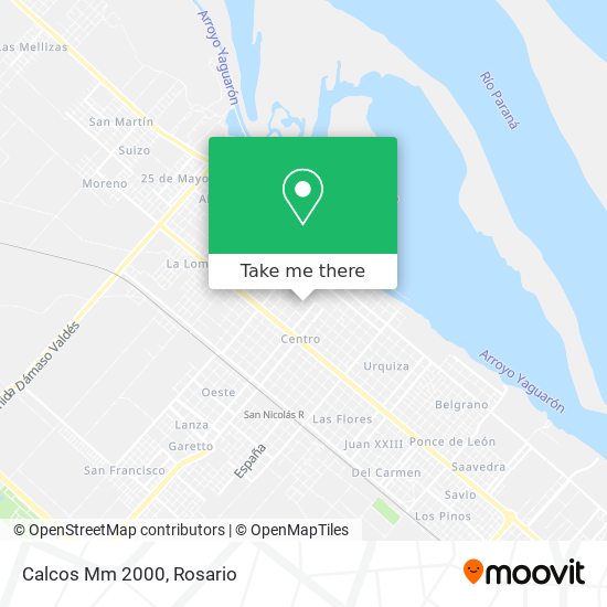 Mapa de Calcos Mm 2000
