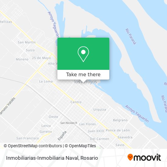 Mapa de Inmobiliarias-Inmobiliaria Naval