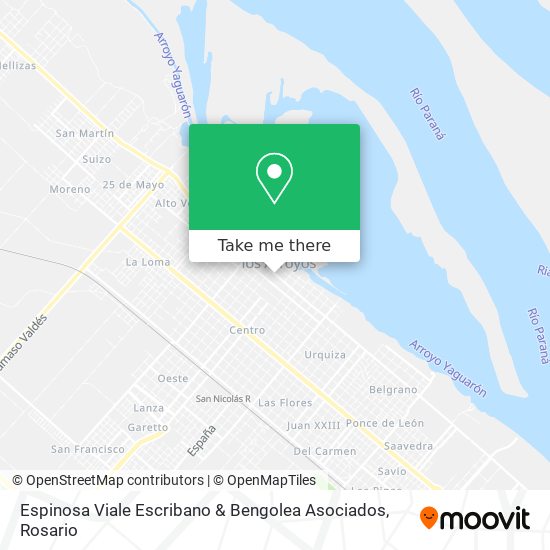 Espinosa Viale Escribano & Bengolea Asociados map