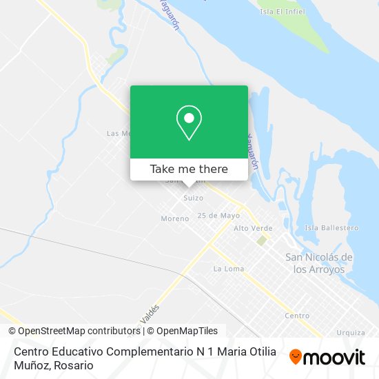 Centro Educativo Complementario N 1 Maria Otilia Muñoz map
