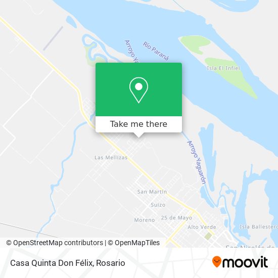 Casa Quinta Don Félix map