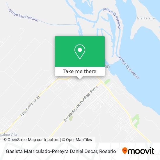 Gasista Matriculado-Pereyra Daniel Oscar map