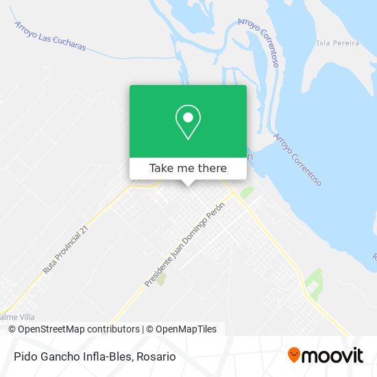 Pido Gancho Infla-Bles map