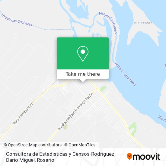 Mapa de Consultora de Estadisticas y Censos-Rodriguez Dario Miguel