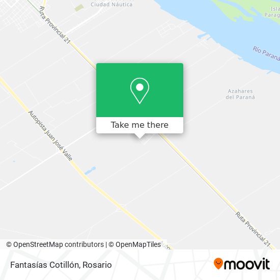 Fantasías Cotillón map