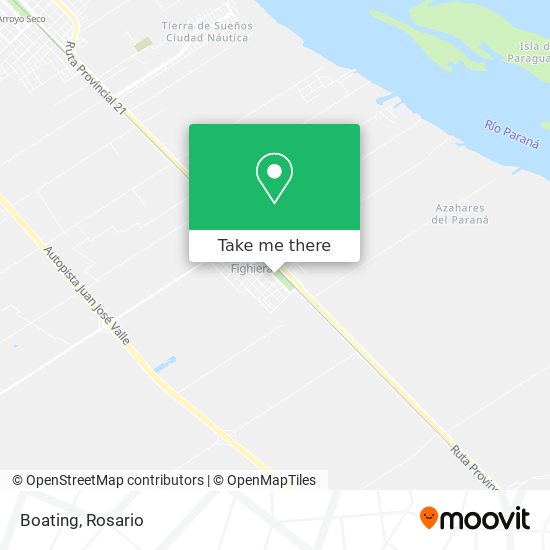 Boating map