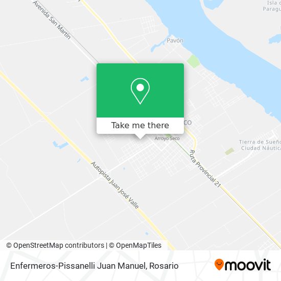 Enfermeros-Pissanelli Juan Manuel map