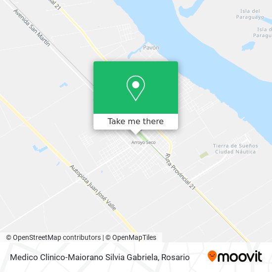 Medico Clinico-Maiorano Silvia Gabriela map