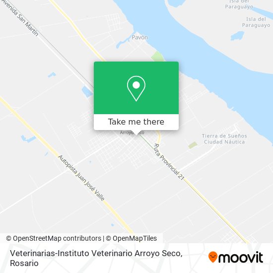 Mapa de Veterinarias-Instituto Veterinario Arroyo Seco
