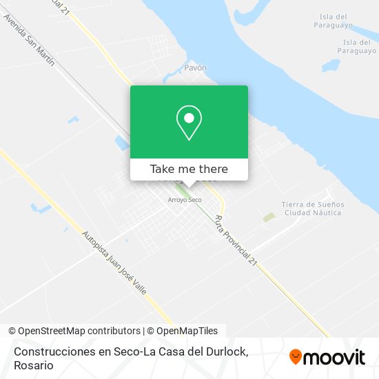 Mapa de Construcciones en Seco-La Casa del Durlock