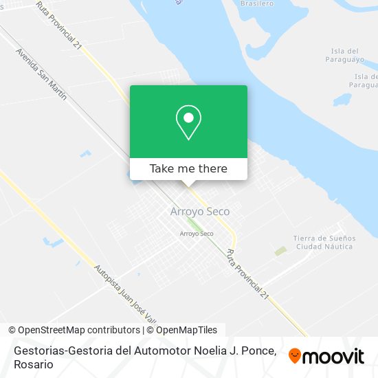 Gestorias-Gestoria del Automotor Noelia J. Ponce map