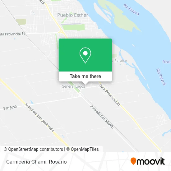 Carniceria Chami map