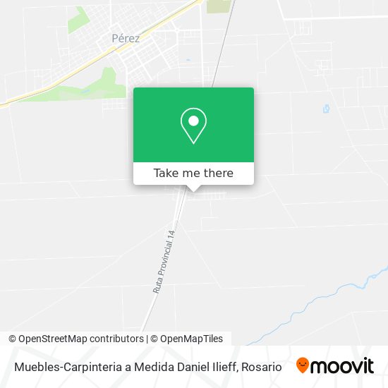Mapa de Muebles-Carpinteria a Medida Daniel Ilieff