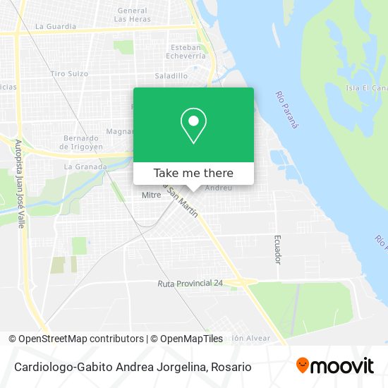 Mapa de Cardiologo-Gabito Andrea Jorgelina