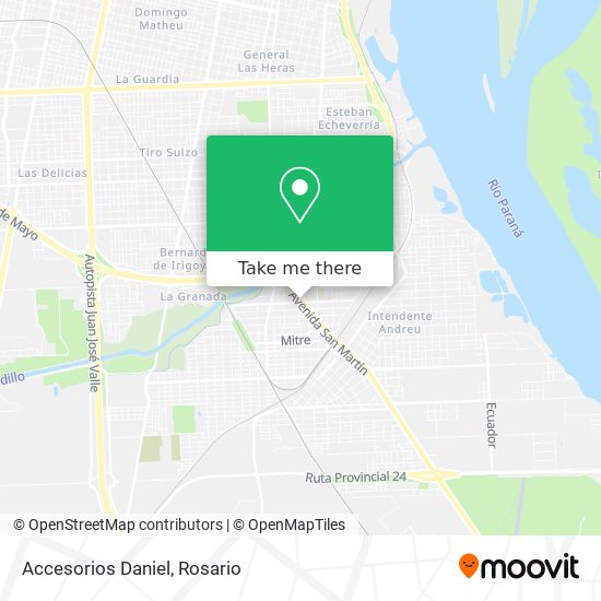 Mapa de Accesorios Daniel