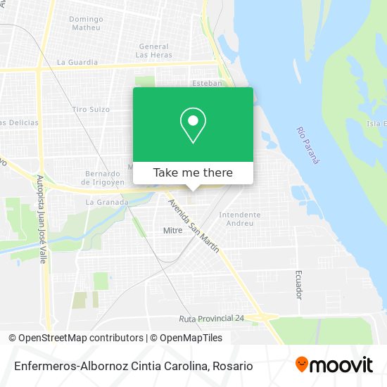 Enfermeros-Albornoz Cintia Carolina map