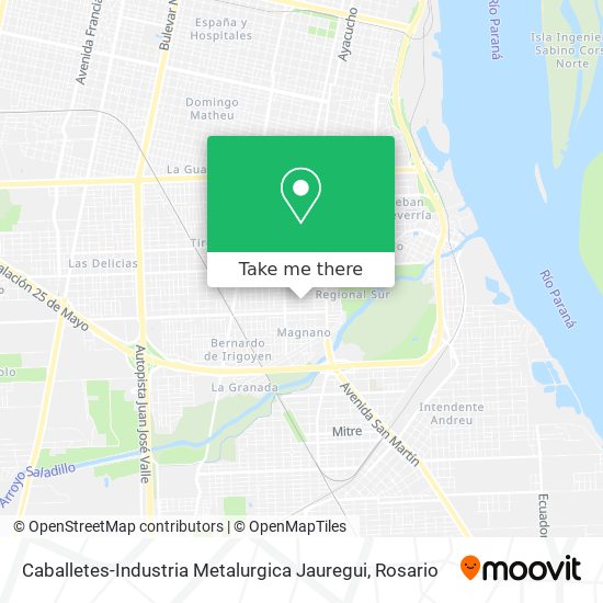 Caballetes-Industria Metalurgica Jauregui map