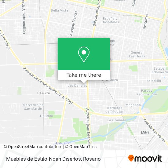 Muebles de Estilo-Noah Diseños map