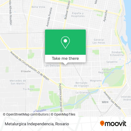 Metalurgica Independencia map