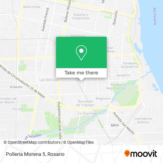 Pollería Morena 5 map