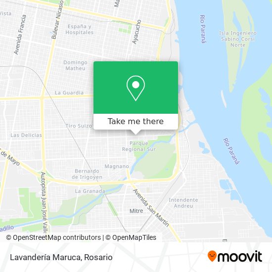 Lavandería Maruca map