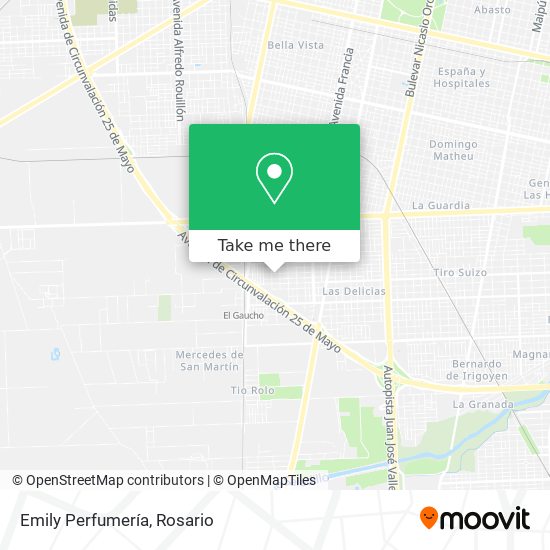 Emily Perfumería map