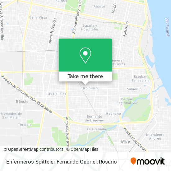 Enfermeros-Spitteler Fernando Gabriel map