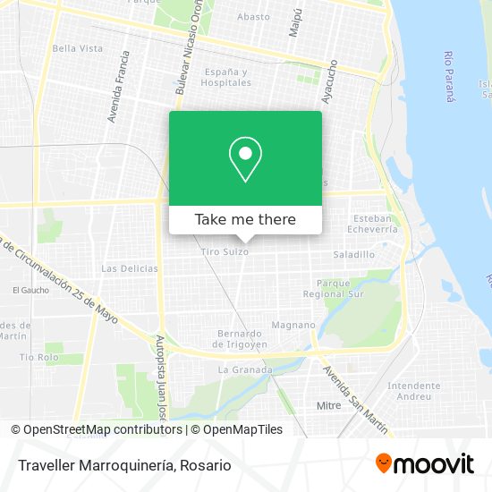 Traveller Marroquinería map