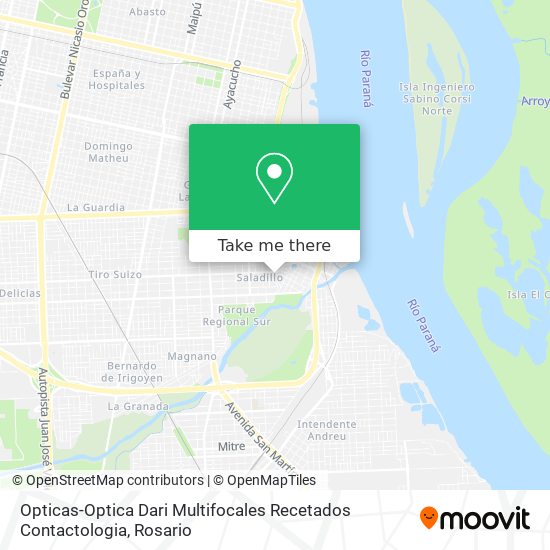 Mapa de Opticas-Optica Dari Multifocales Recetados Contactologia