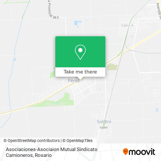Asociaciones-Asociaion Mutual Sindicato Camioneros map