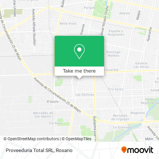 Mapa de Proveeduria Total SRL